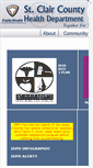 Mobile Screenshot of health.co.st-clair.il.us
